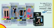 Orthofit X Kinesiology Tapes-Per Pack