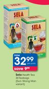 Sela Health Tea 20 Teabags(Excl.Strong Man Variant)-Per Pack