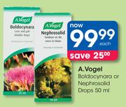 A.Vogel Boldocynara Or Nephrosolid Drops-50ml Each