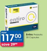 Entiro Probiotic 30 Capsules-Per Pack