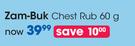 Zam Buk Chest Rub-60g Each