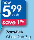Zam Buk Chest Rub-7g Each