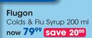 Flugon Colds & Flu Syrup-200ml Each