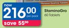 StaminoGro 60 Tablets-Per Pack