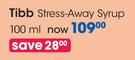 Tibb Stress Away Strup-100ml Per Pack
