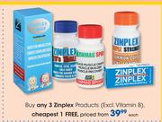 Zinplex Products(Excl.Vitamin B)-Each