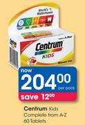 Centrum Kids Complete From A-Z 60 Tablets-Per Pack