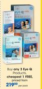 Eye Q Products-Per Pack