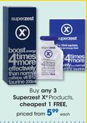 Superzest X4 Products-Each