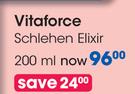 Vitaforce Schlehen Elixir-200ml Each
