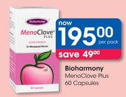 Bioharmony MenoClove Plus 60 Capsules-Per Pack