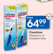 Clearblue Pregnancy Or Ovulation Tests-Each