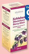 Vitaforce Schlehen Elixir-500ml Each