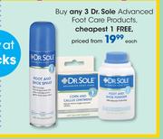 Dr.Sole Advanced Foot Care Products-Each