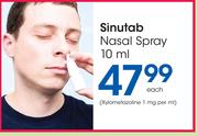 Sinutab Nasal Spray-10ml Each