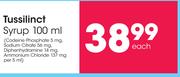 Tussilinct Syrup-100ml Each