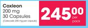 Coxleon 200 mg 30 Capsules-Per Pack