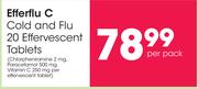 Efferflu C Cold & Flu 20 Effervescent Tablets-Per Pack