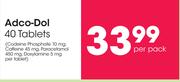 Adco-Dol 40 Tablets-Per Pack