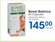Bowel Balance 60 Capsules-Per Pack