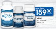 GNC B-Complex Products-Per Pack