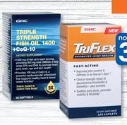 0GNC TriFlex Fast Acting 120 Caplets-Per Pack