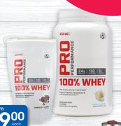 GNC Pro Performance 100% Whey 1.8 lb-Each