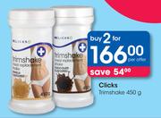 Clicks Trim Shake-2 x 450g