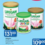 Lifegain Advanced Nutritional Supplement-300g Or 1Kg Each