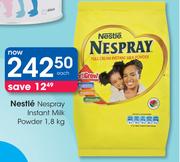 Nestle Nespray Instant Milk Powder-1.8kg Each