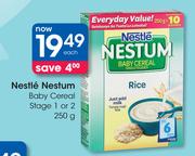 Nestle Nestum Baby Cereal Stage 1 Or 2-250g Each
