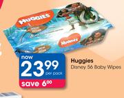 Huggies 56 Baby Wipes-Per Pack