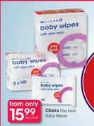 Clicks Pay Less Baby Wipes-Per Pack