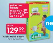 Clicks Made 4 Baby Pants Jumbo Pack-Per Pack