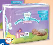 Clicks Made 4 Baby Softly Cushioned Disposable Nappy Mini 44-Per Pack