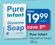 Pure Infant Glycerine Soap-100g Each