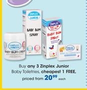 Zinplex Junior Baby Toiletries-Each
