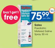 Salex Paediatric Metered Saline Spray-30ml Per Offer