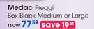 Medac Preggi Sox Black Medium Or Large-Each