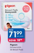 Pigeon Honeycomb 36 Breast Pads-Per Pack