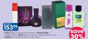 Coty Whisper Or Exclamation EDP-50ml,Gravity Defy Cologne-100ml Each
