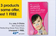 Clicks Skin Essentials Perfecting Nose Pore Strips-Per Pack