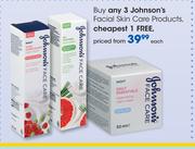 Johnson's Facial Skin Care Products-Each