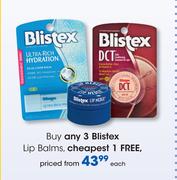 Blistex Lip Balms-Each