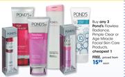 Pond's Flawless Radiance,Pimple Clear Or Age Miracle Facial Skin Care Products-Each