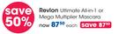 Revlon Ultimate All In 1 Or Mega Multiplier Mascara-Each