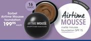 Sorbet Airtime Mousse Foundation-Each