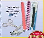 Clicks Beauty Tools-Each