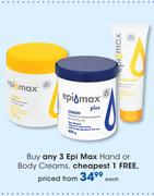 Epi Max Hand Or Body Creams-Each