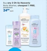 Oh So Heavenly Body Washes-Each